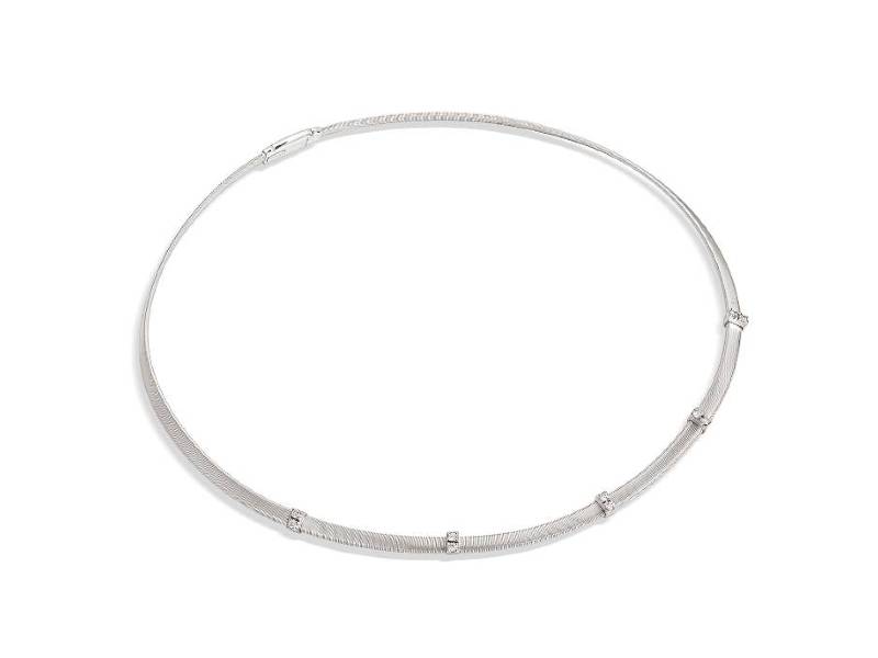 WHITE GOLD AND DIAMOND NECKLAGE – MARCO BICEGO – MASAI – CG731 B3 W